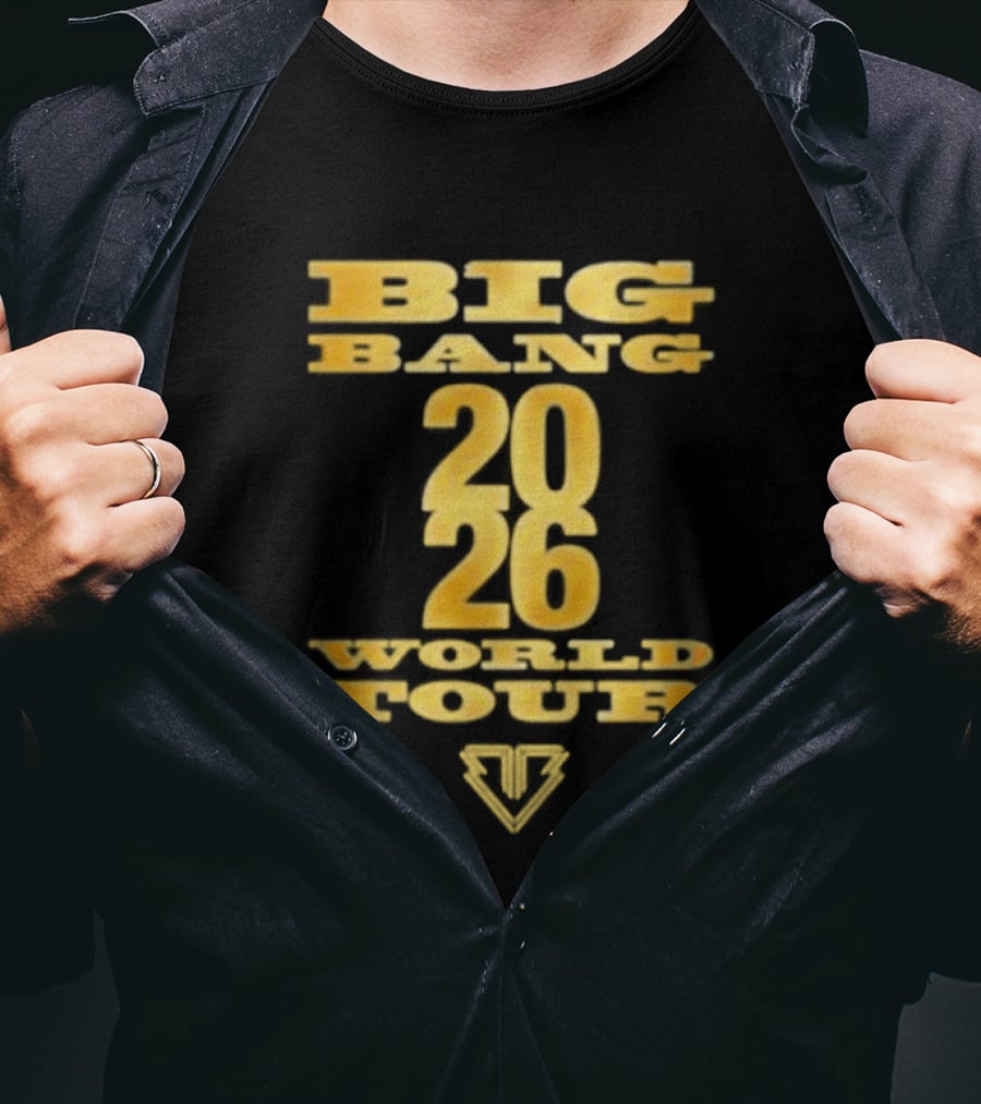 Big Bang 2026 World Tour Anniversary Original 20th T-Shirt