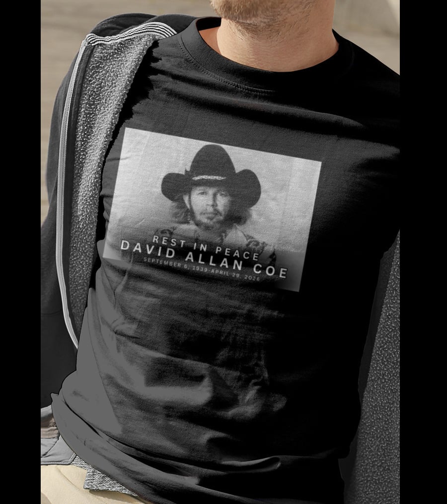 Rest In Peace David Allan Coe September 6 1939 April 29 2026 T-Shirt
