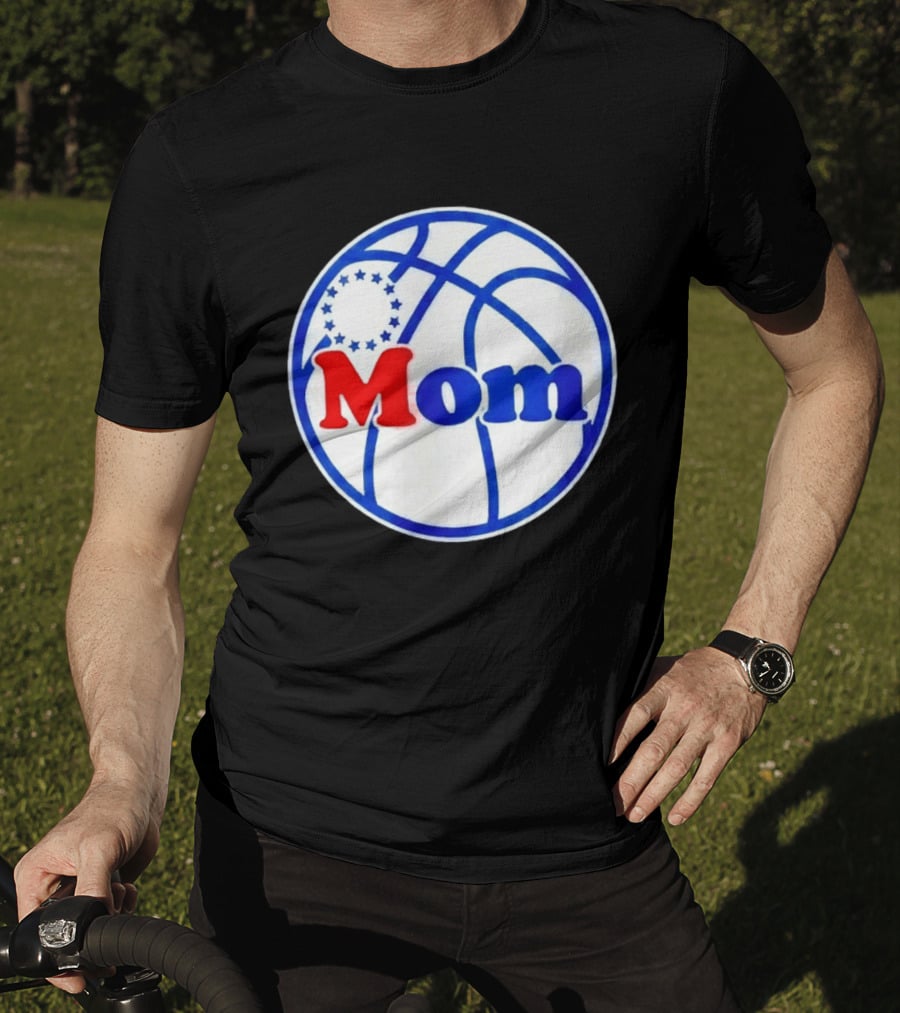 Philadelphia 76ers Basketball Mom 2026 T-Shirt