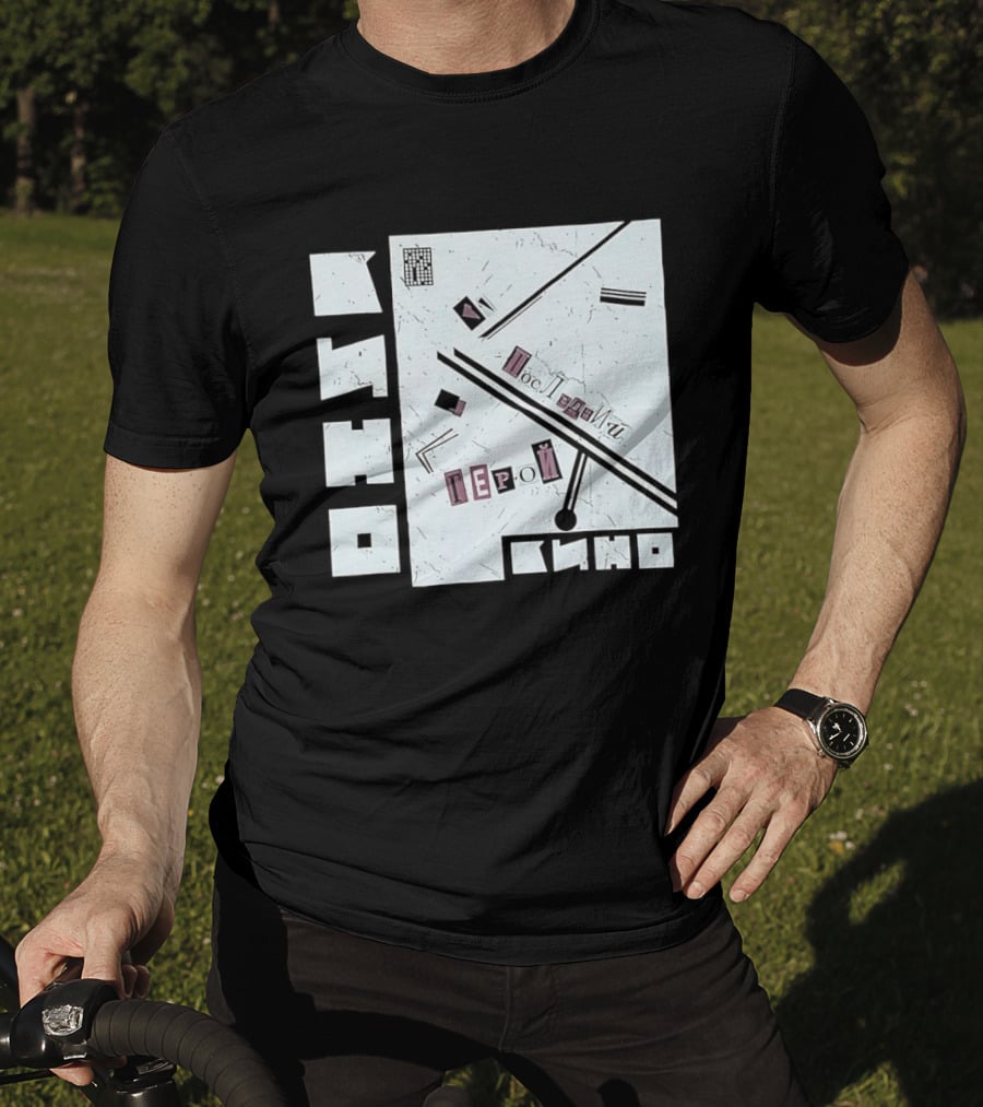 Posledniy Geroy Kino Soviet Rock Band 1989 Album Cover T-Shirt