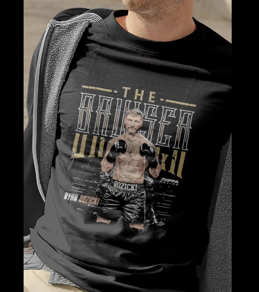 Ryan Rozicki The Bruiser Boxing Champion Determination T-Shirt