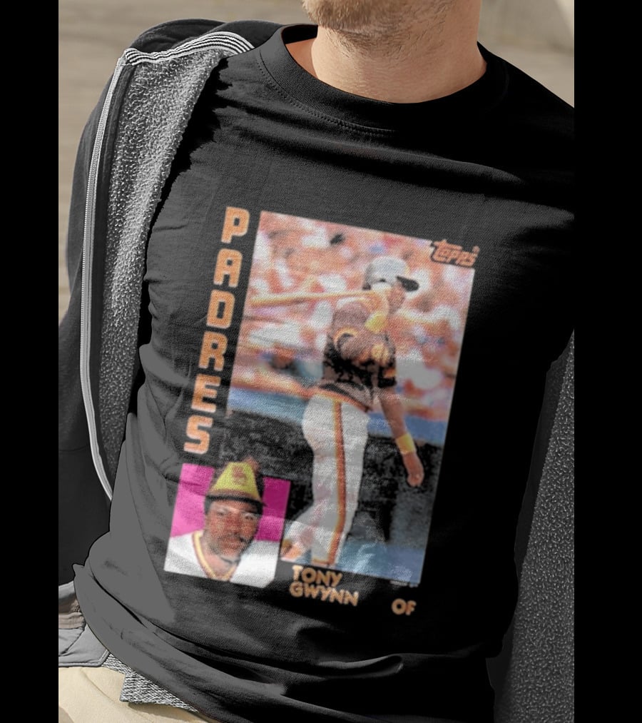 San Diego Padres Tony Gwynn 2026 Topps Baseball Card T-Shirt