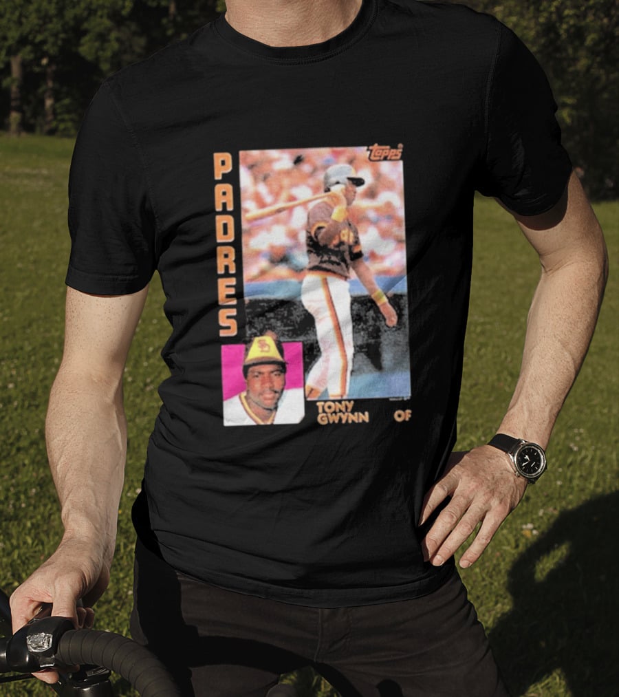 San Diego Padres Tony Gwynn 2026 Topps Baseball Card T-Shirt