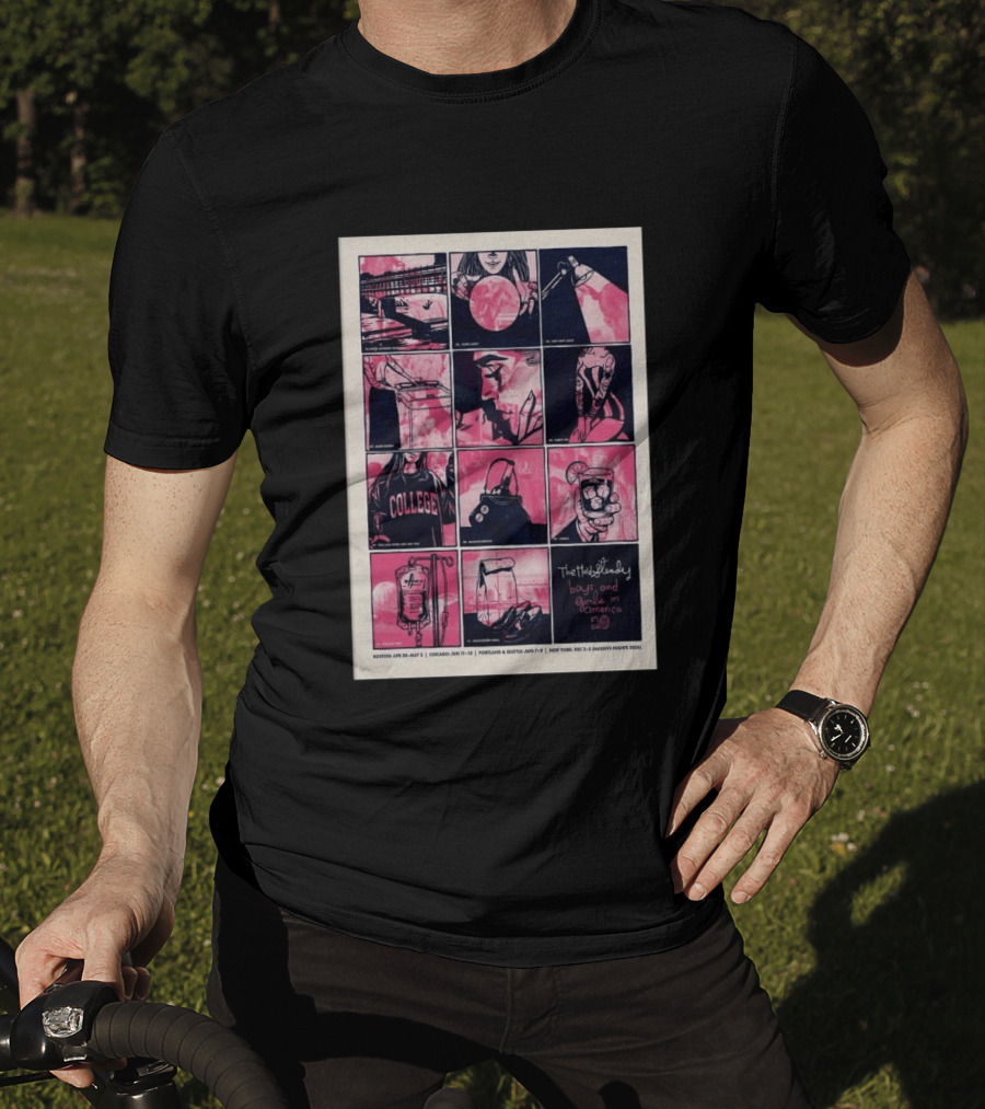 The Hold Steady Boys And Girls In America Tour Boston April 30 May 2 2026 T-Shirt