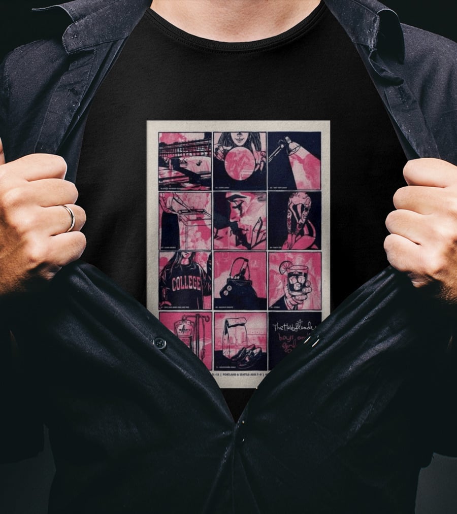 The Hold Steady Boys And Girls In America Tour Boston April 30 May 2 2026 T-Shirt