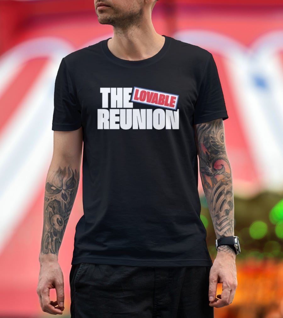 The Lovable Reunion Classic 80s T-Shirt