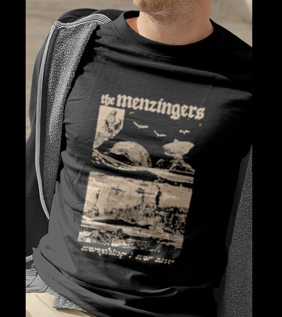 The Menzingers Landscape Metaphor Cities Wander Songs T-Shirt