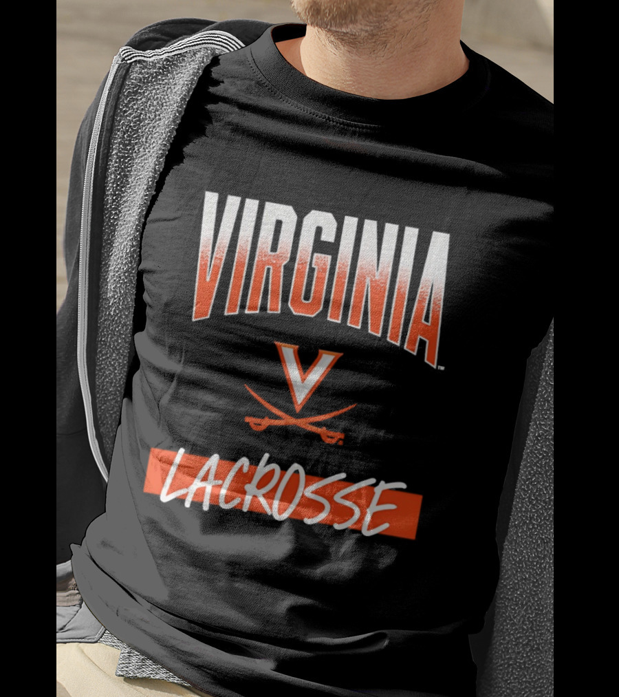 Virginia Cavaliers Lacrosse Bold Team Spirit T-Shirt
