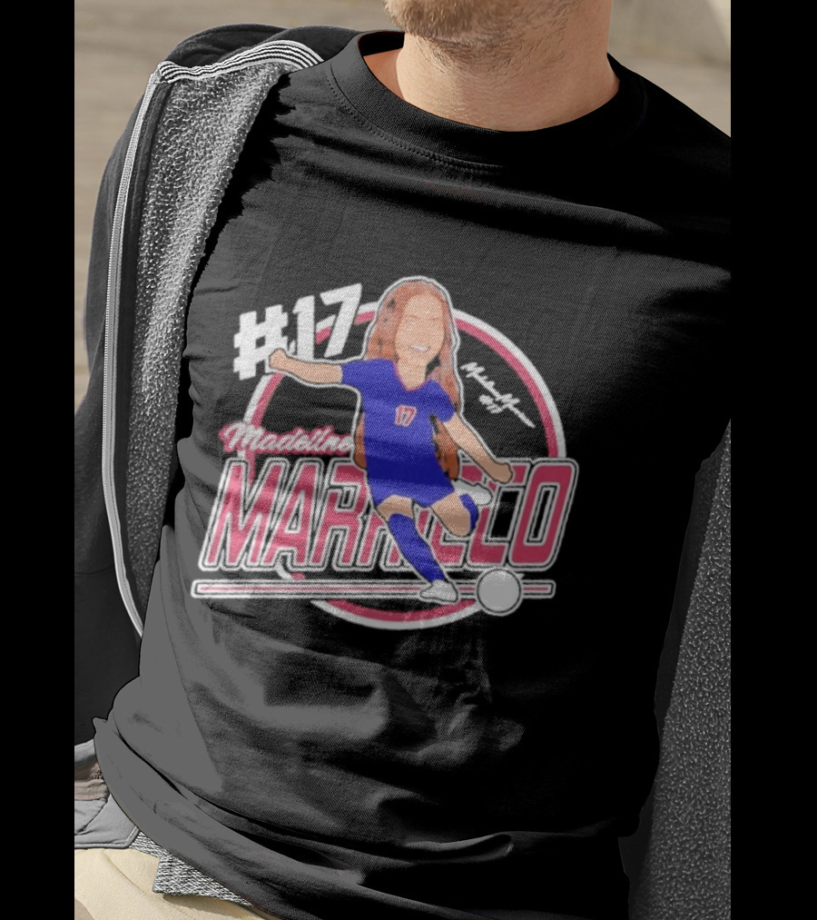 Madeline Marricco 17 FDU Knights Women's Soccer T-Shirt