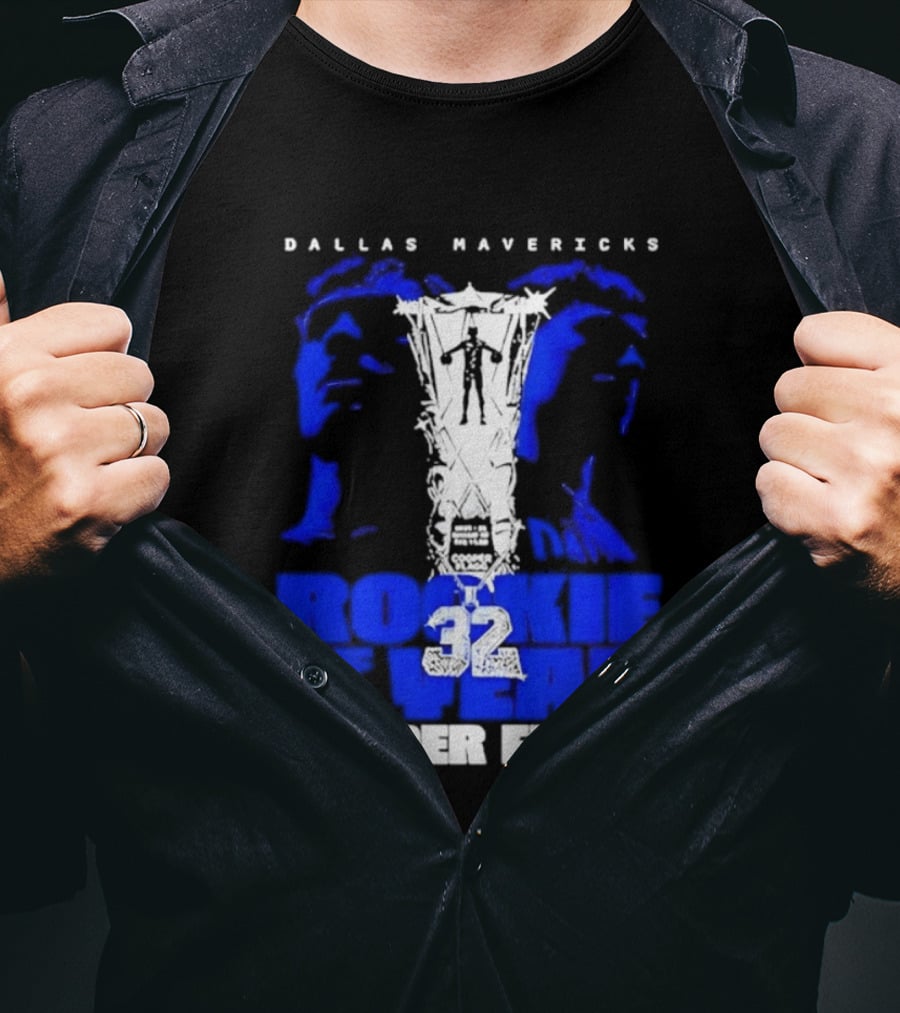 Dallas Mavericks Rookie Of The Year 2026 Cooper Flagg 32 T-Shirt
