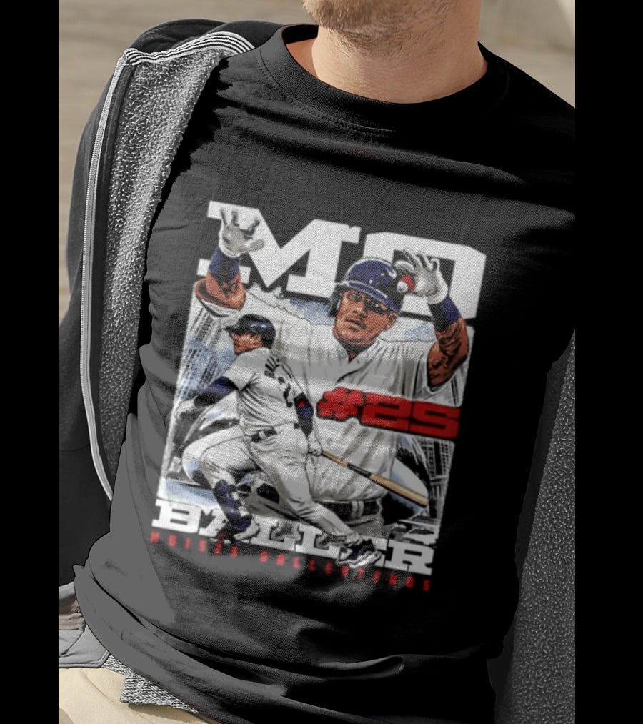 Moises Ballesteros Chicago Cubs MLB 2026 MD T-Shirt
