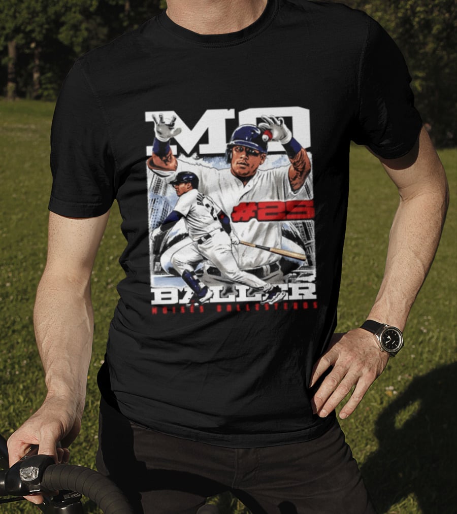 Moises Ballesteros Chicago Cubs MLB 2026 MD T-Shirt