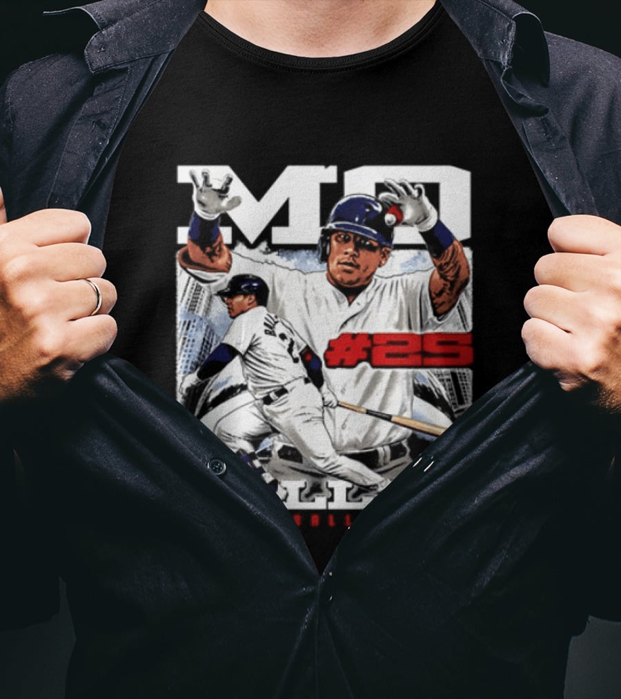 Moises Ballesteros Chicago Cubs MLB 2026 MD T-Shirt
