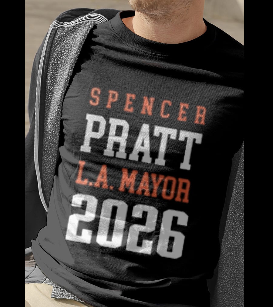 Spencer Pratt LA Mayor 2026 Campaign T-Shirt