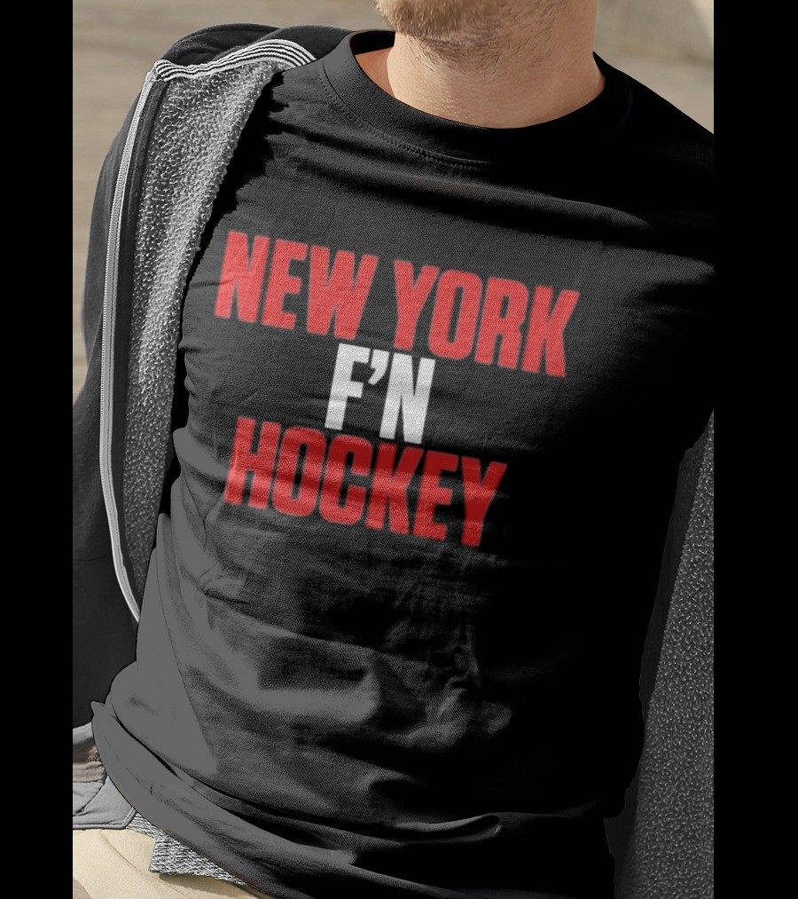 New York F'n Hockey New York Rangers NHL Team T-Shirt