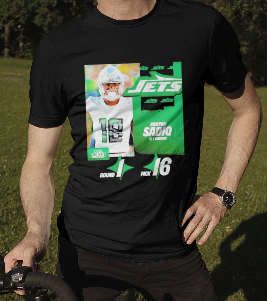 New York Jets Draft Kenyon Sadiq Pick 16 Round 1 2026 NFL Draft T-Shirt