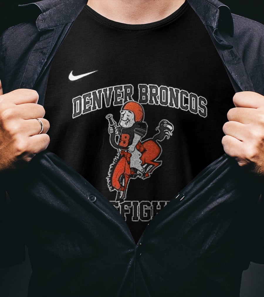 Denver Broncos Firefighter Nike First In Last Out T-Shirt