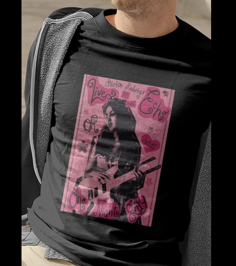 Olivia Rodrigo Live At The Echo April 24 2026 One Night Only T-Shirt