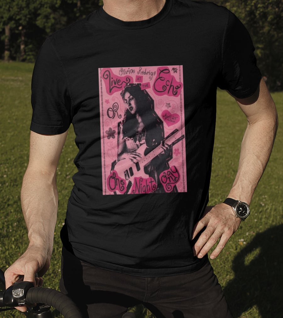 Olivia Rodrigo Live At The Echo April 24 2026 One Night Only T-Shirt