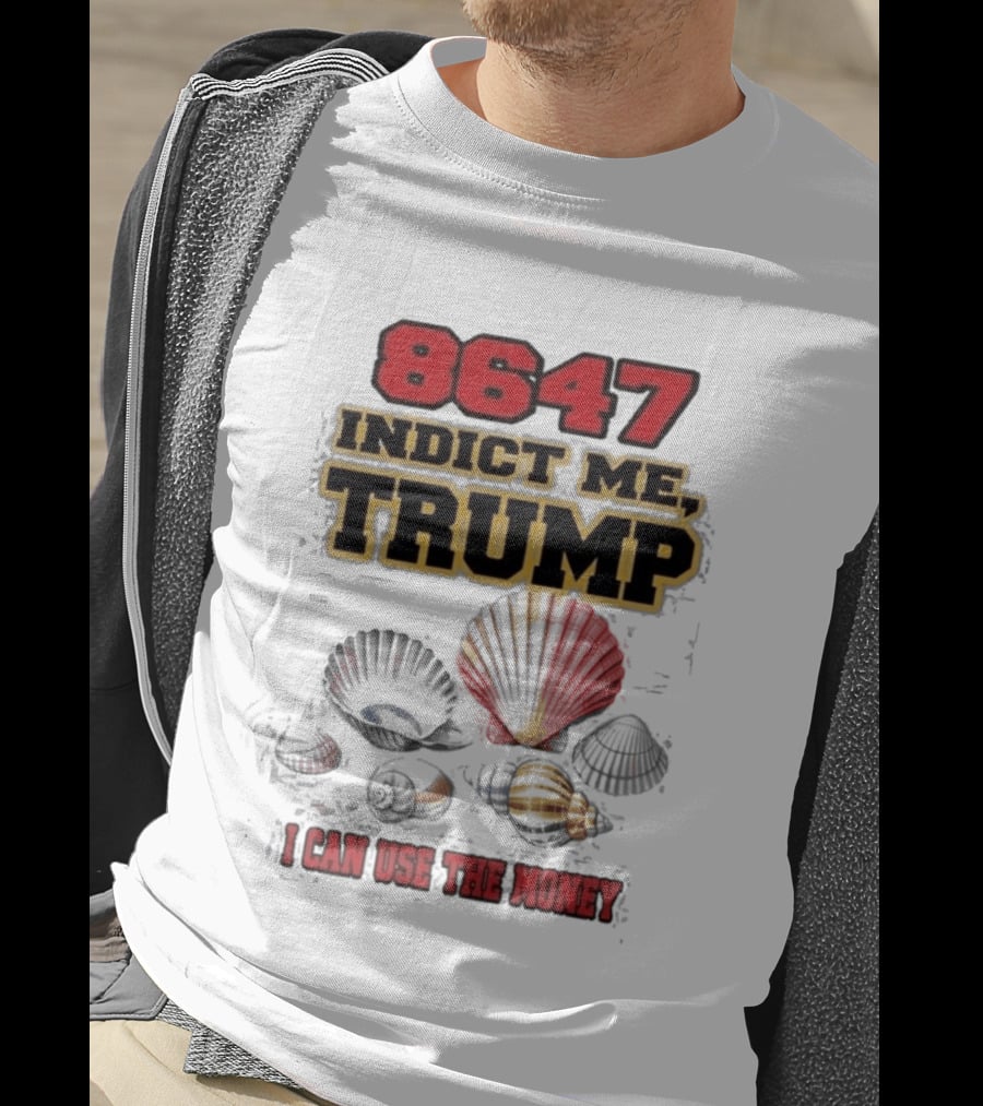 8647 Indict Me Trump I Can Use The Money Shells T-Shirt
