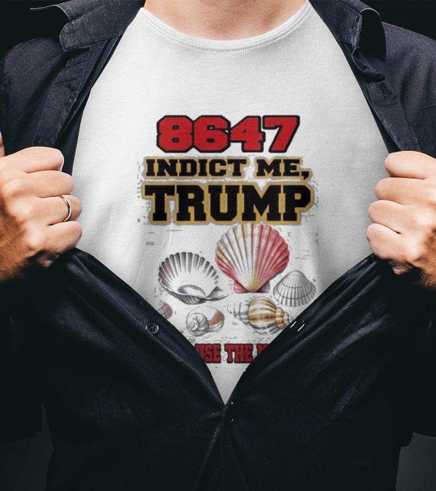 8647 Indict Me Trump I Can Use The Money Shells T-Shirt