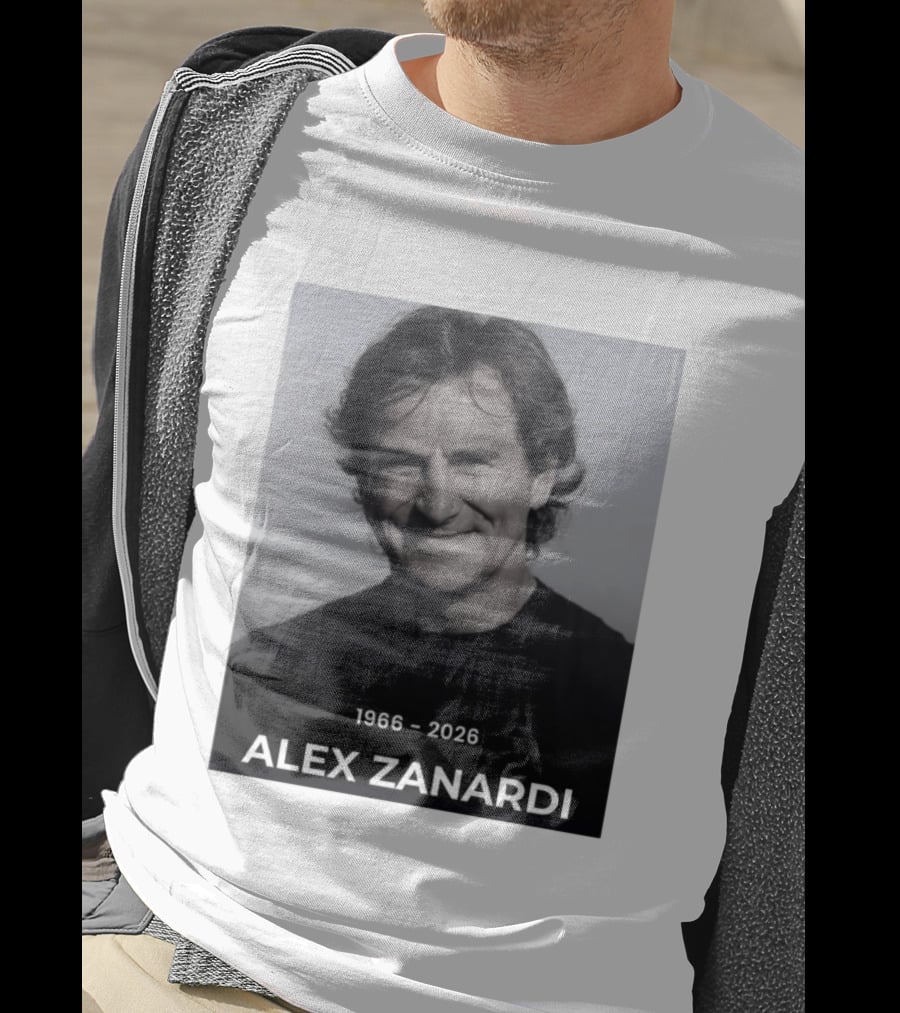 1966 2026 Alex Zanardi Con Profondo Dolore La Famiglia Comunica La Scomparsa Di Alessandro Zanardi T-Shirt
