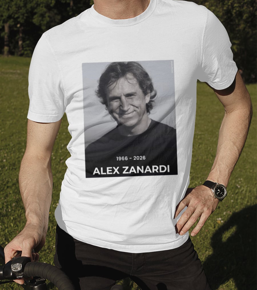 1966 2026 Alex Zanardi Con Profondo Dolore La Famiglia Comunica La Scomparsa Di Alessandro Zanardi T-Shirt