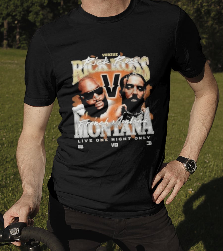 Rick Ross X French Montana Live One Night Only Verzuz Event Vibes T-Shirt