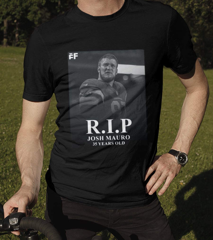 RIP Josh Mauro 97 Cardinals Tribute FF Logo 35 Years Old T-Shirt