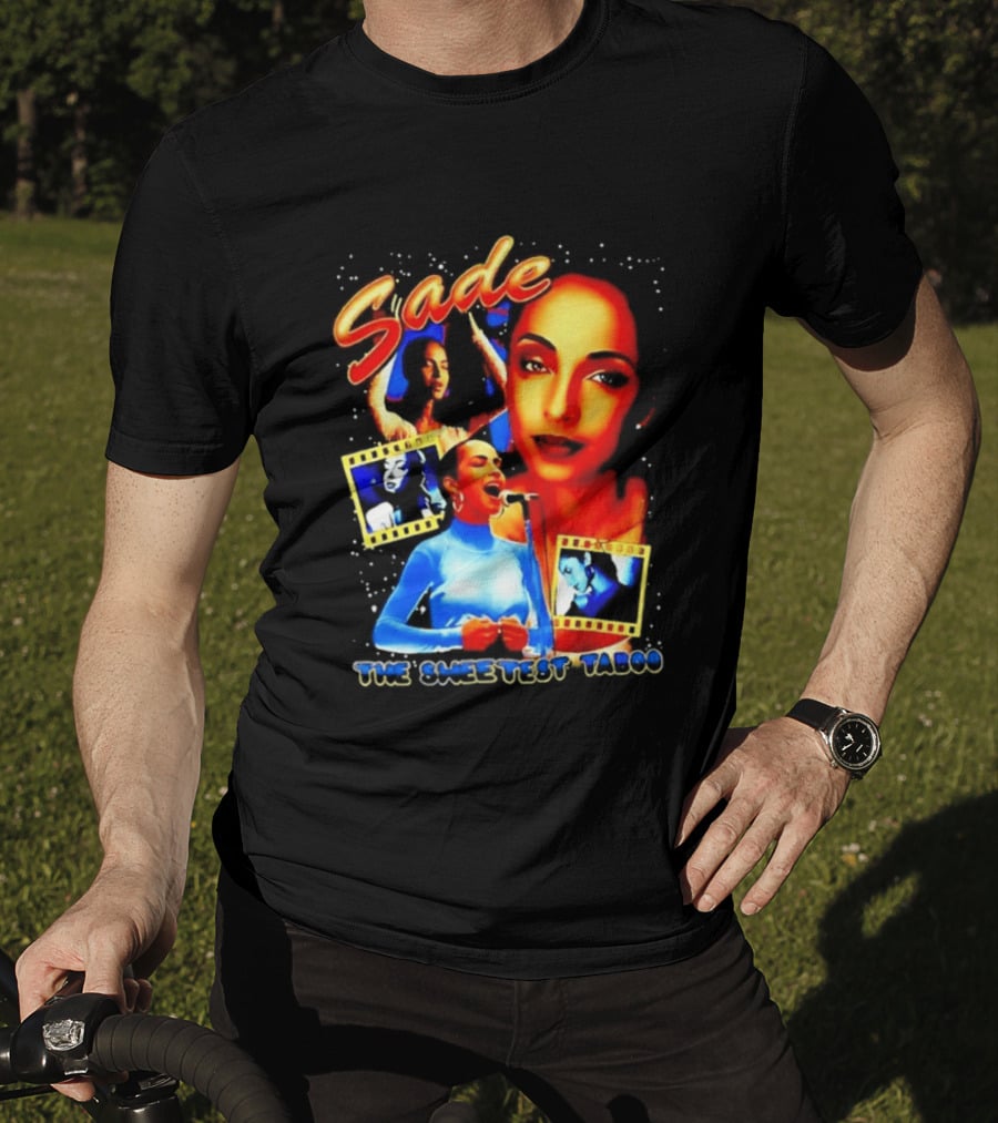 Sade The Sweetest Taboo Music Icon Montage T-Shirt