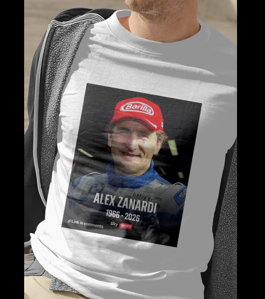 Die Sportwelt Trauert Um Ein Ganz Großes Vorbild Ruhe In Frieden Alex Zanardi 1966 2026 BMW Team Racing Sky News Barilla T-Shirt