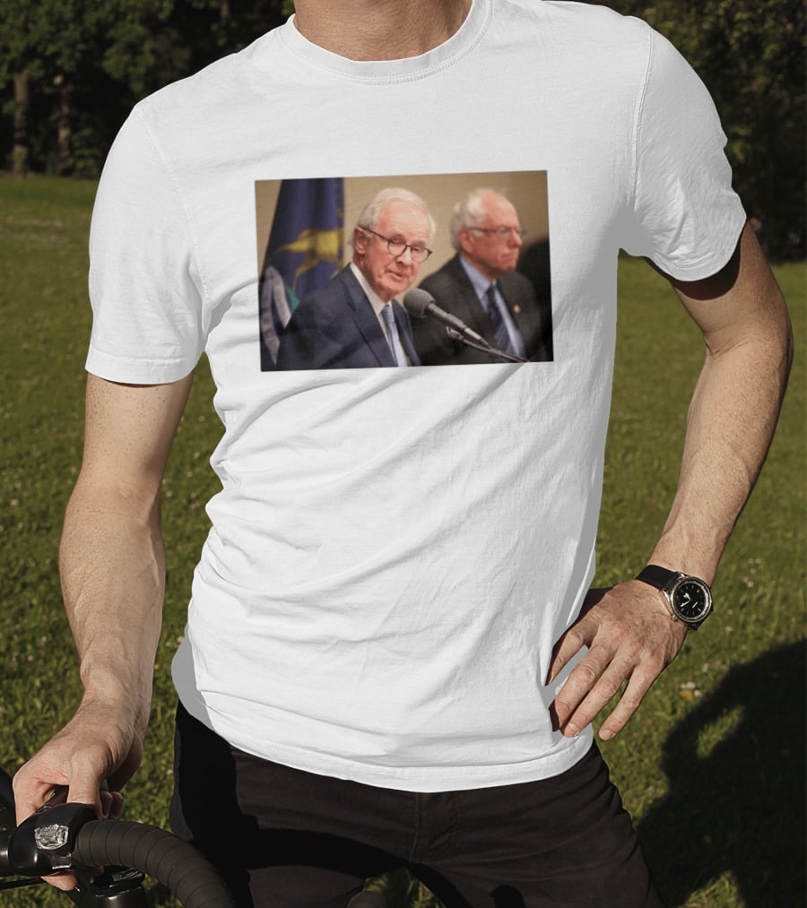 Donald W. Riegle Michigan Political Legacy Speaker Event With Bernie Sanders T-Shirt