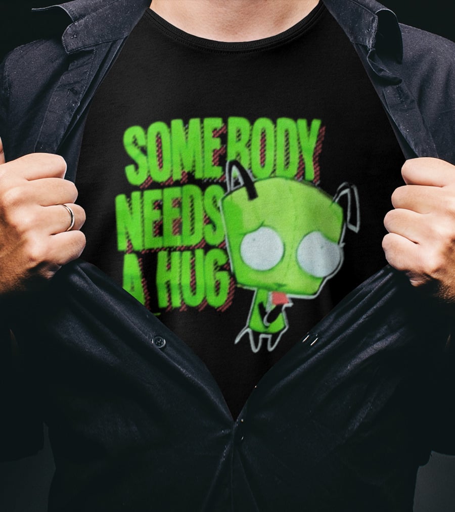 Somebody Needs A Hug Gir Invader Zim T-Shirt