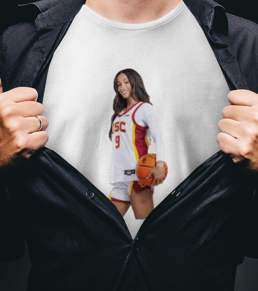 Jazzy Female Newcomer Of The Year USC Basketball T-Shirt