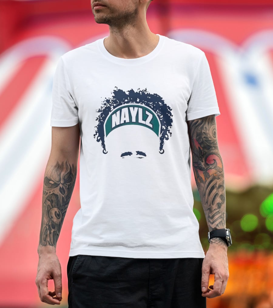 Naylz Hair Josh Naylor Seattle Mariners Baseball T-Shirt