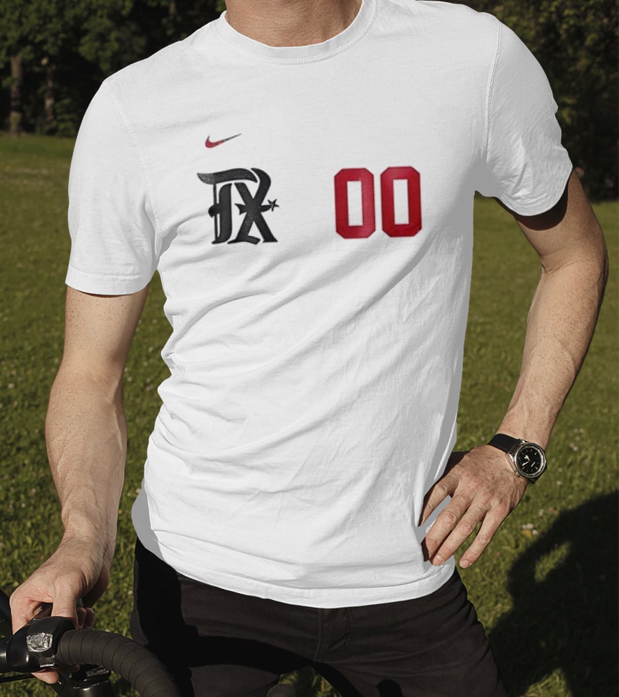 Texas Rangers TX Nike Peagle Power 00 T-Shirt