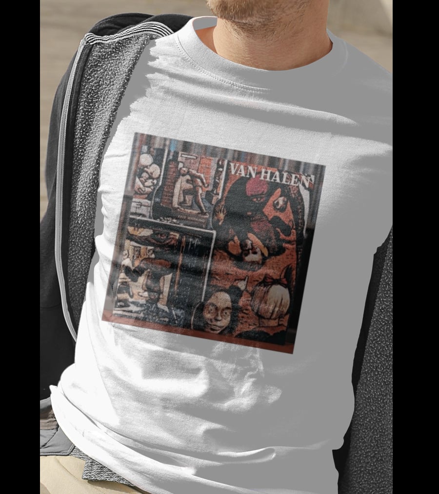 Van Halen Fair Warning Album Cover Art Released 1981 T-Shirt