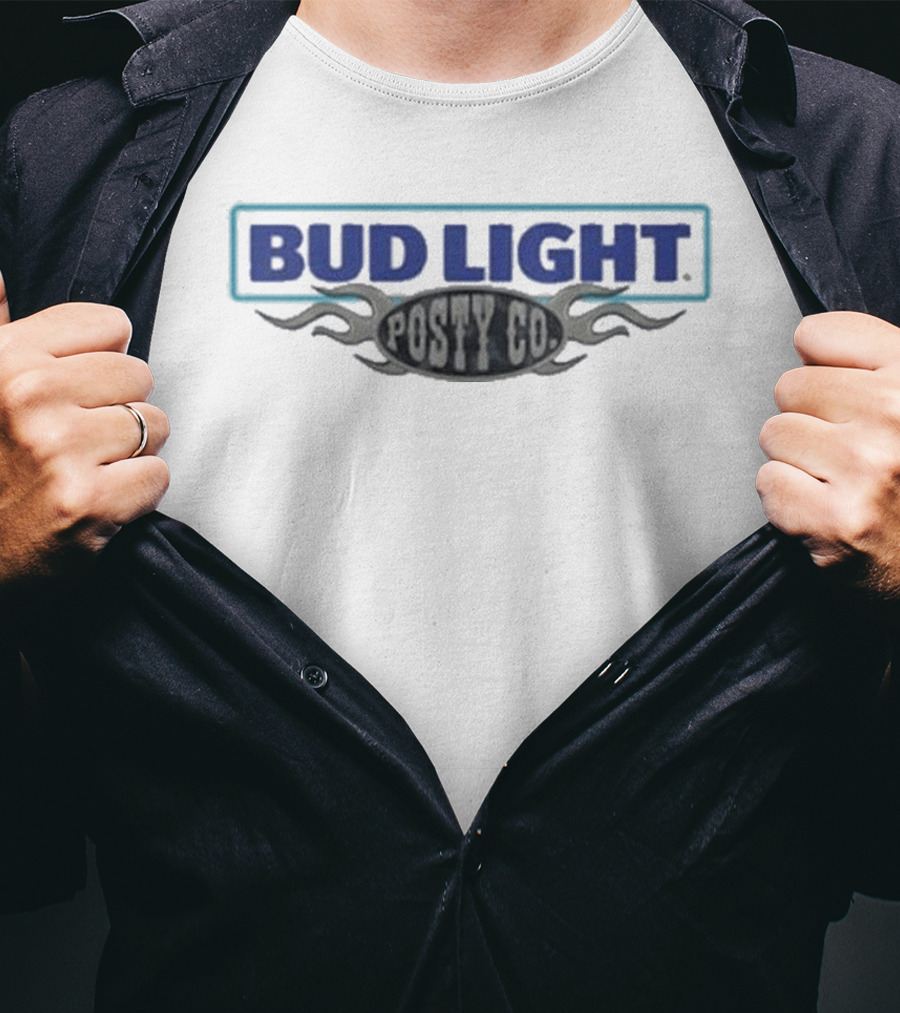 Bud Light Posty Co Collaboration With Post Malone T-Shirt