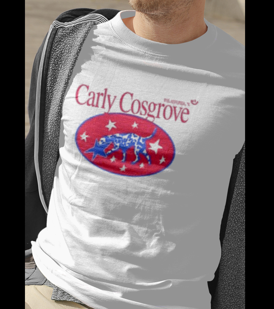 Carly Cosgrove Dog Oval Star T-Shirt