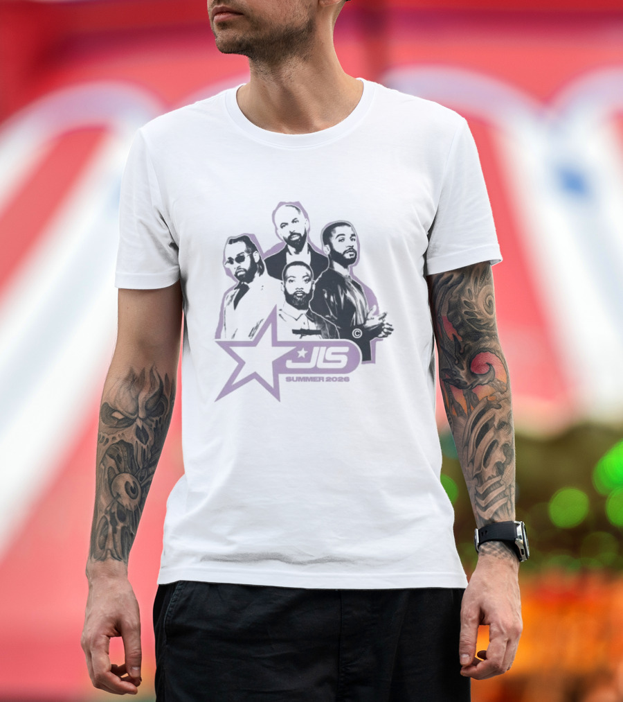 JLS Star Summer 2026 Reunion Tour Group T-Shirt