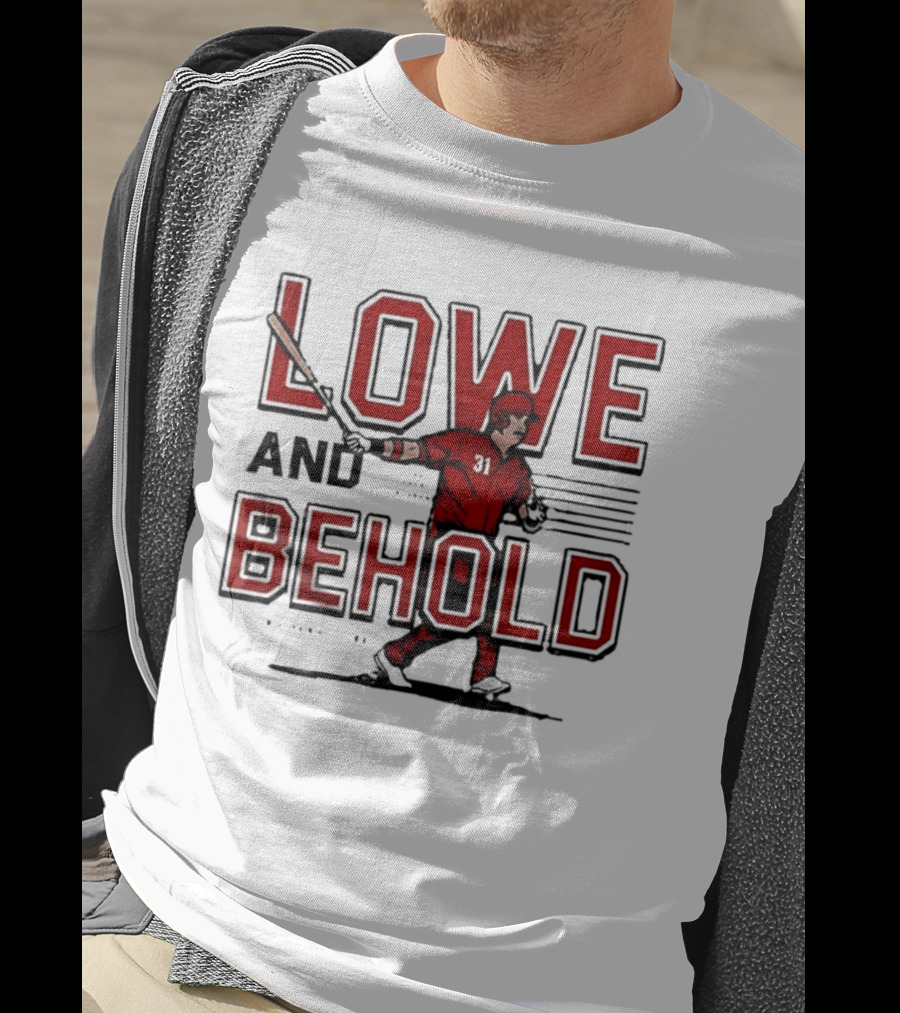 Lowe And Behold Baseball Nathaniel Lowe Player T-Shirt