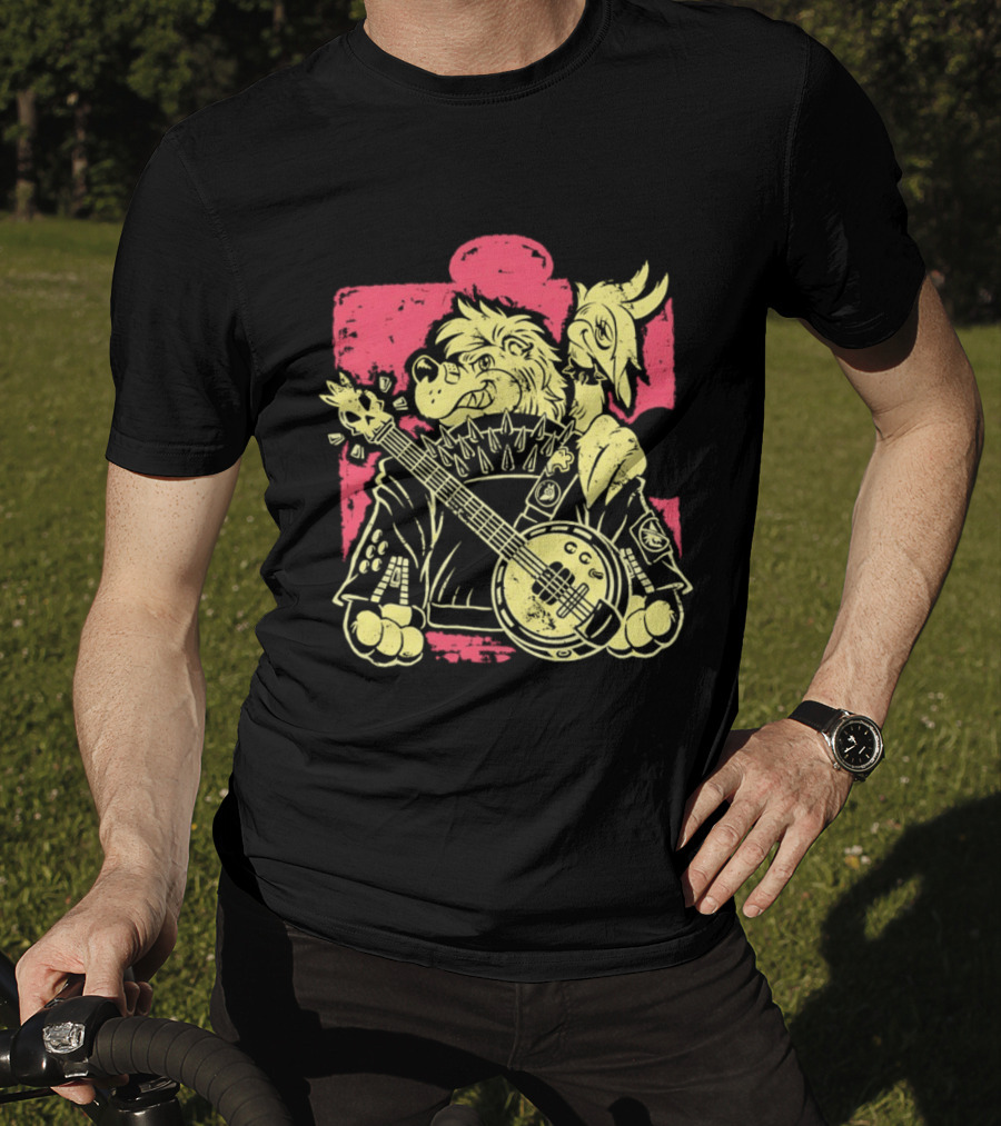 Banjo Kazooie Bluegrass Punk Energy Banjo Bear And Bird T-Shirt