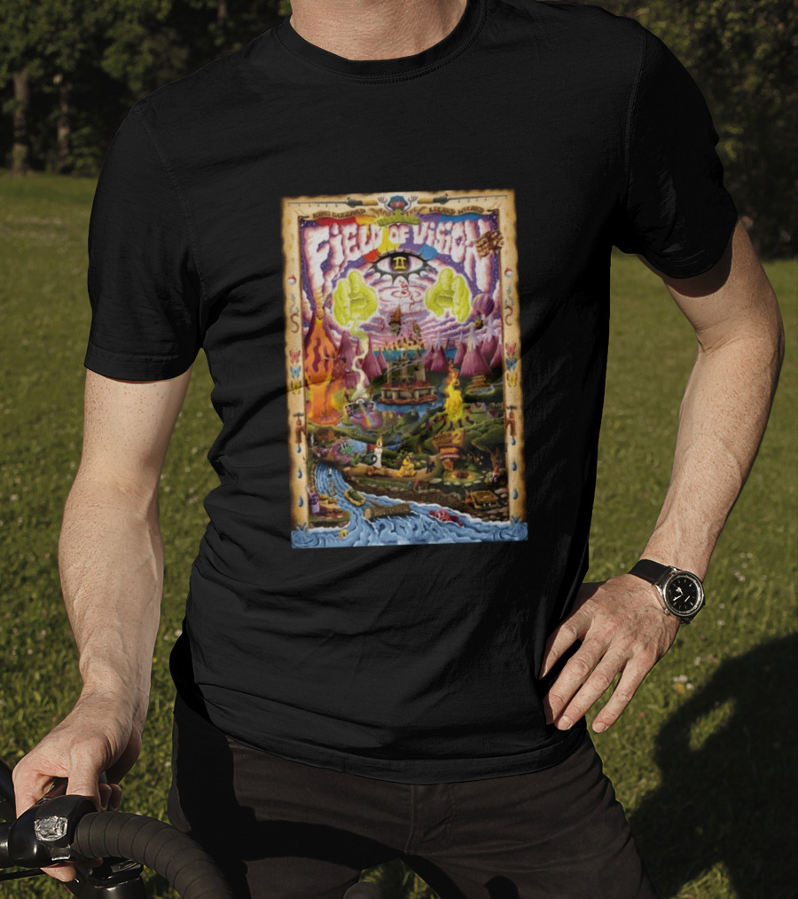 King Gizzard And The Lizard Wizard Field Of Vision II Buena Vista CO August 16 2026 T-Shirt