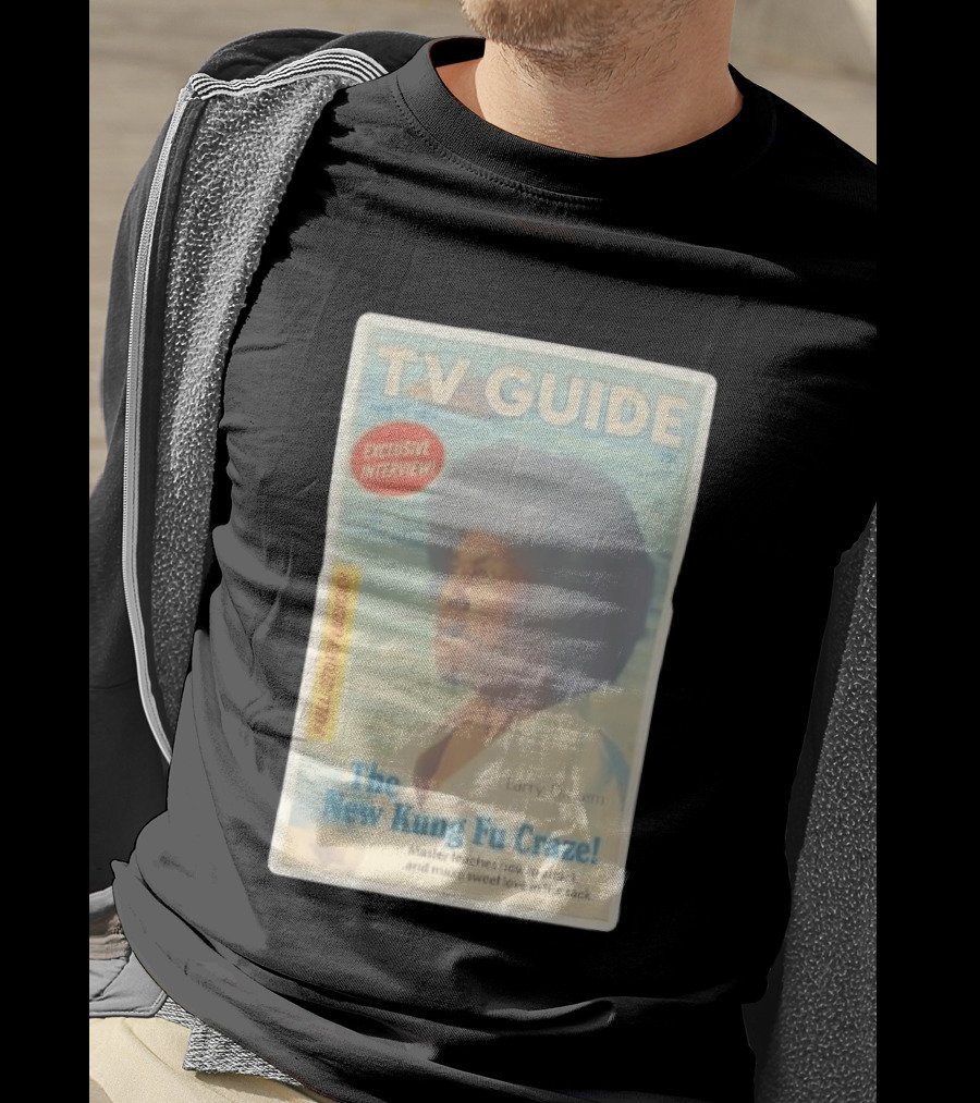 TV Guide Exclusive Interview Larry Dickem The New Kung Fu Craze Full Story Inside T-Shirt