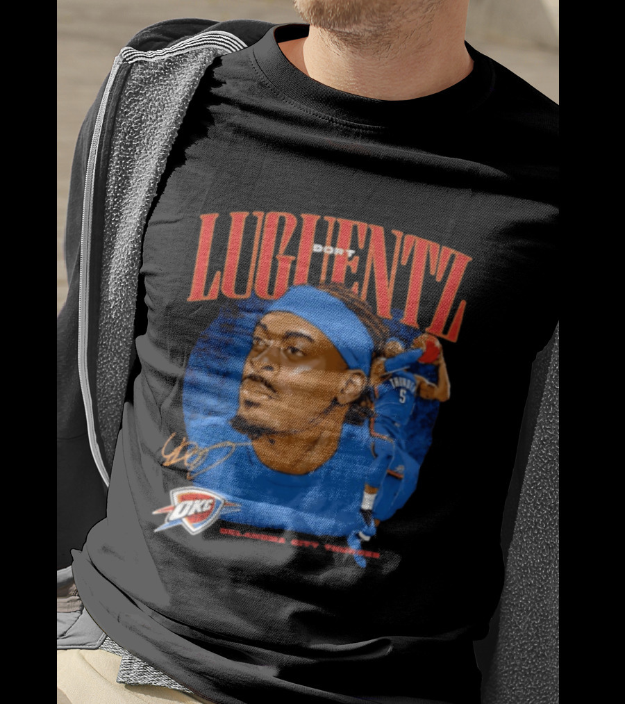 Luguentz Dort Oklahoma City Thunder Basketball OKC Star Player T-Shirt