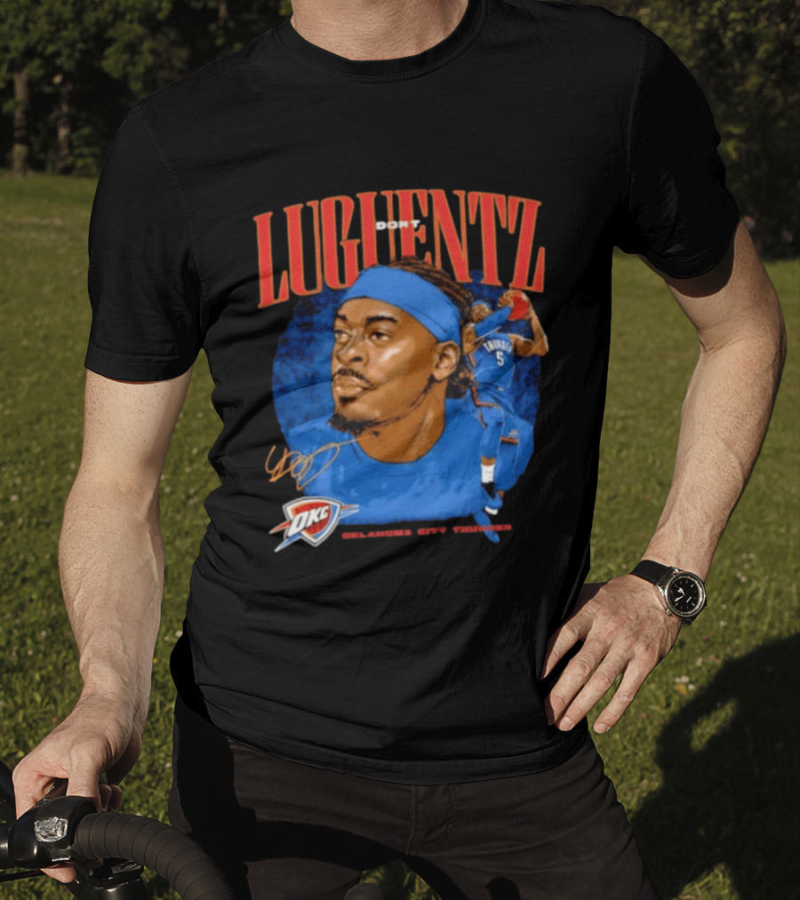 Luguentz Dort Oklahoma City Thunder Basketball OKC Star Player T-Shirt