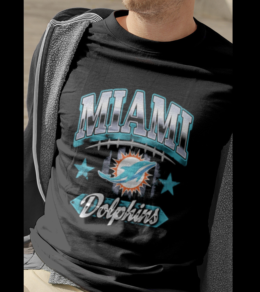 Miami Dolphins Americana 2026 NFL Team Spirit T-Shirt