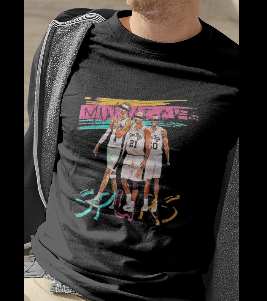 Muthafuckin San Antonio Spurs 2026 Retro Basketball Legends T-Shirt