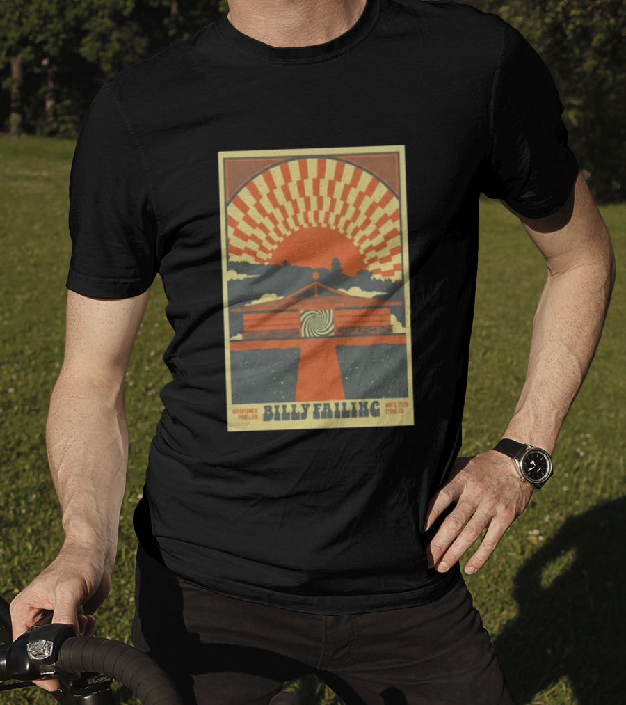 Billy Failing Wildflower Pavilion May 2 2026 Lyons CO T-Shirt