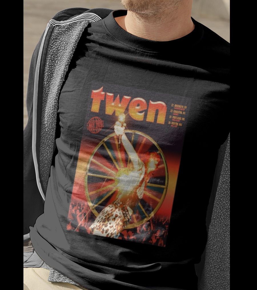 Twen Summer Heat Tour July 2026 Brooklyn Kingston Portland Boston T-Shirt